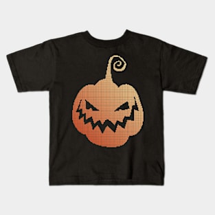 Pixel pumpkin - low-bit graphics - gift idea Kids T-Shirt